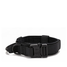 Cargar imagen en el visor de la galería, Collar Táctico de Nailon para Perros Medianos y Grandes - Estilo y Seguridad en un Solo Producto
